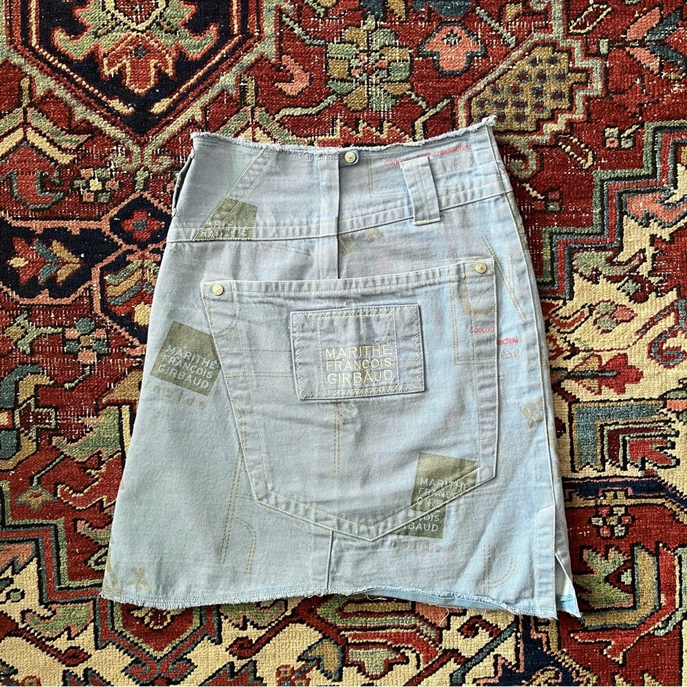 Marithe Francois Girbaud Denim Skirt Size 26